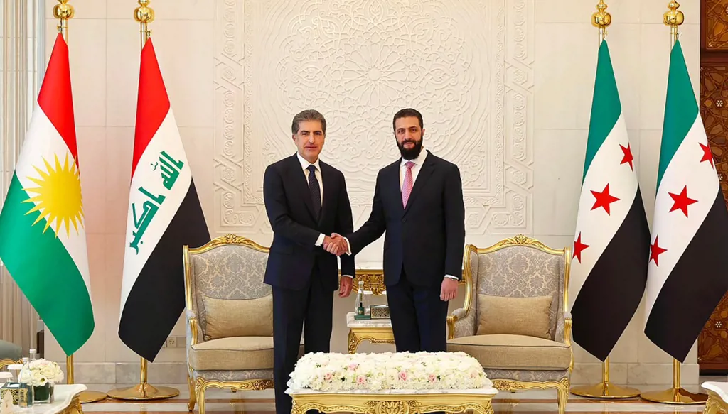 الشرع - البارزاني... الهويات أم المستقبل؟