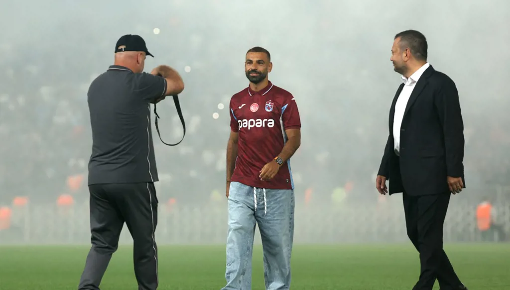محمد صلاح. (أ ف ب) 