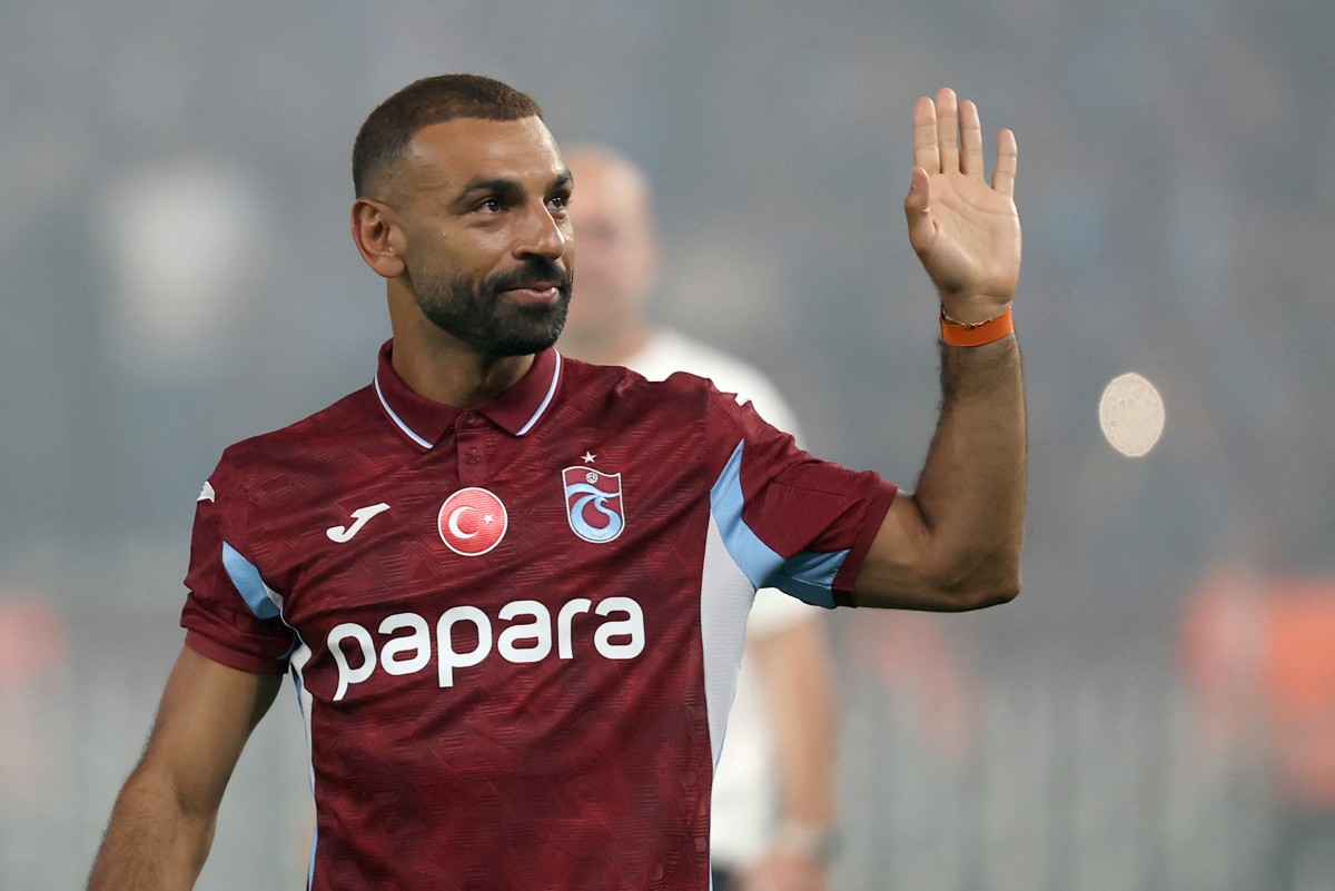 النجم المصري محمد صلاح. (أ ف ب)