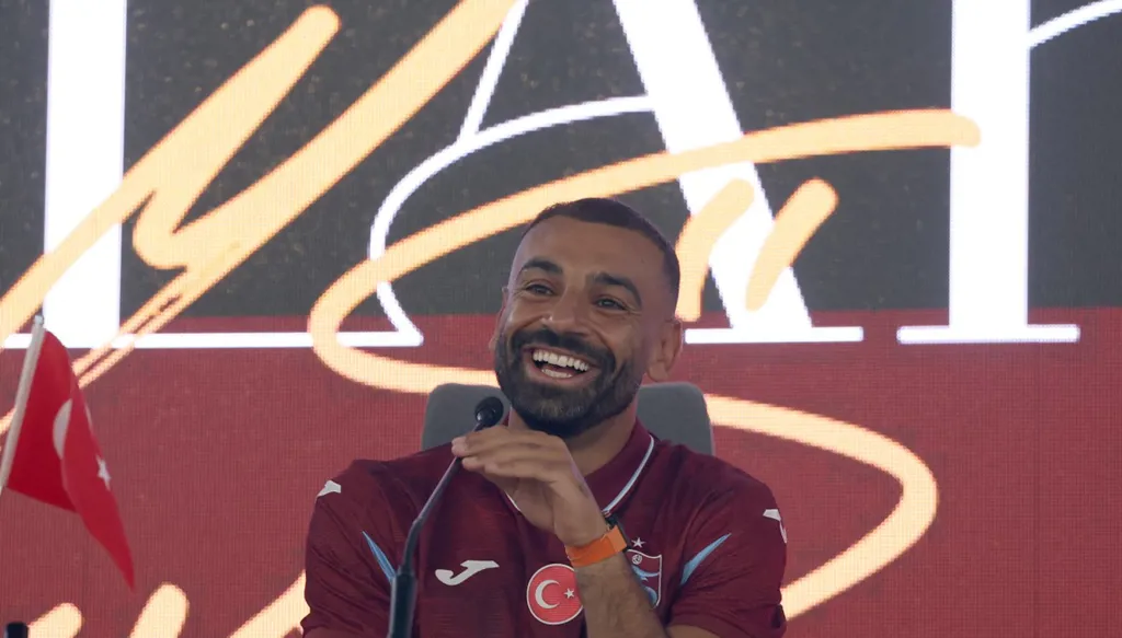 محمد صلاح. (أ ف ب) 