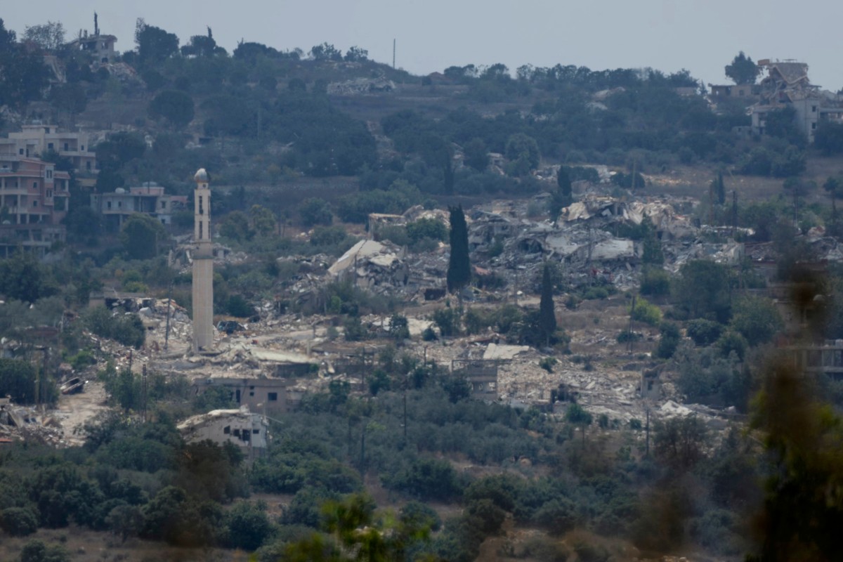 دمار واسع في جنوب لبنان (أ ف ب)