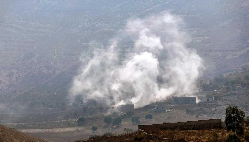 غارات على جنوب لبنان (أ ف ب)