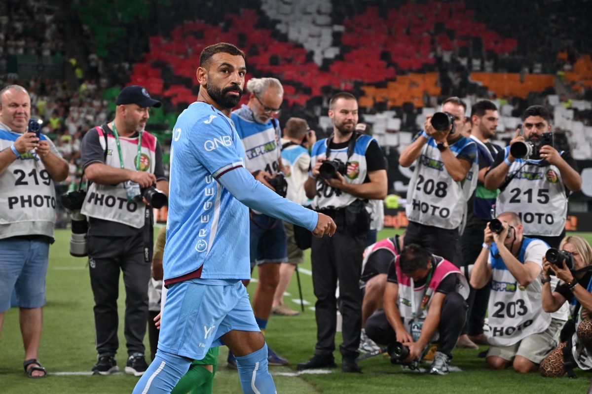 محمد صلاح مع طرابزون سبور. (أ ف ب)