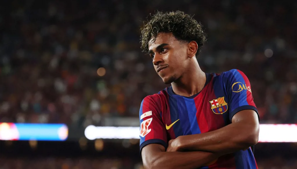 ذعر في برشلونة بسبب غياب لامين يامال عن التدريبات