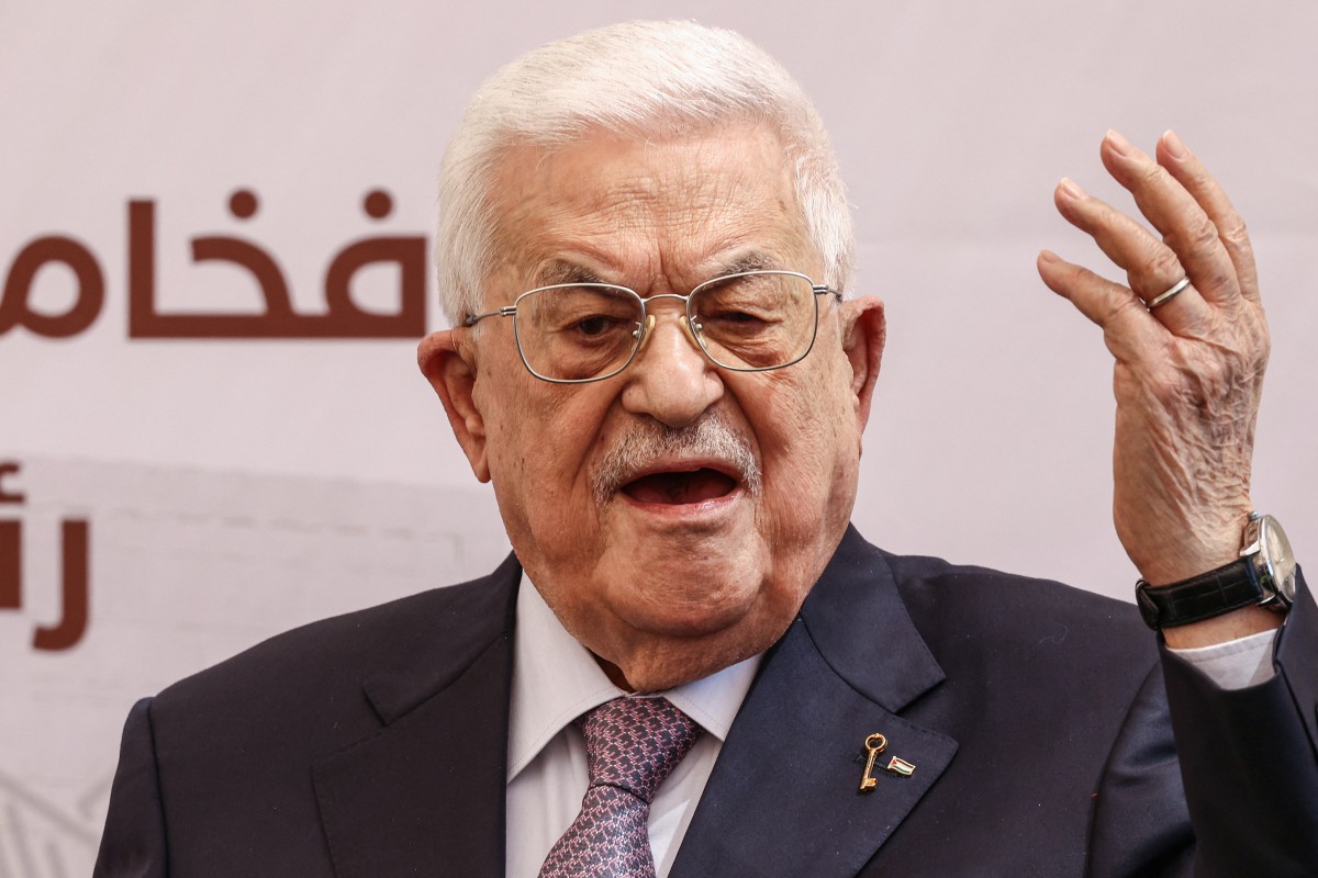 محمود عباس. (أ ف ب)