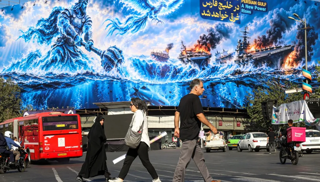 مشهد من طهران (أ ف ب).