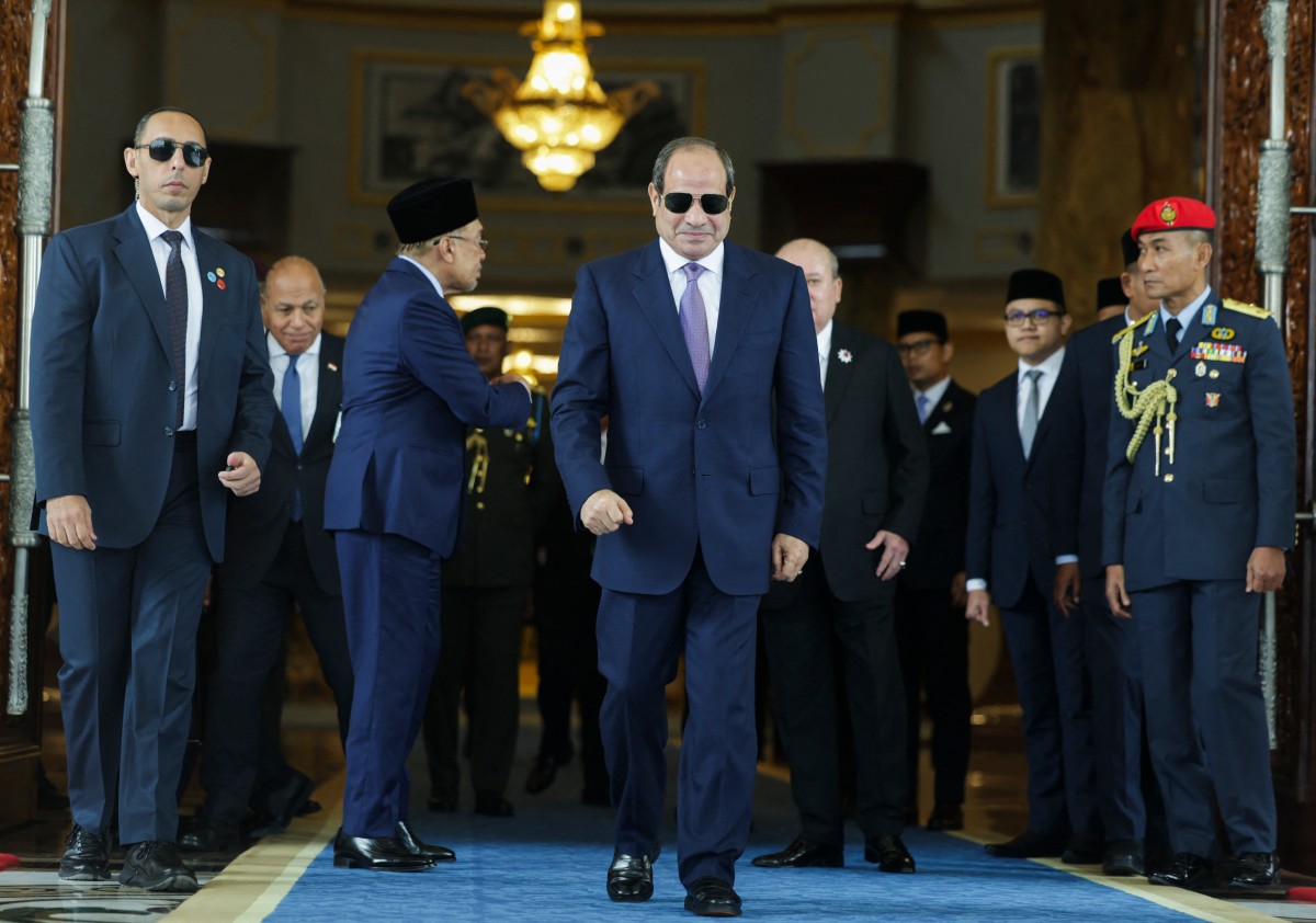  الرئيس المصري عبد الفتاح السيسي (أ ف ب)