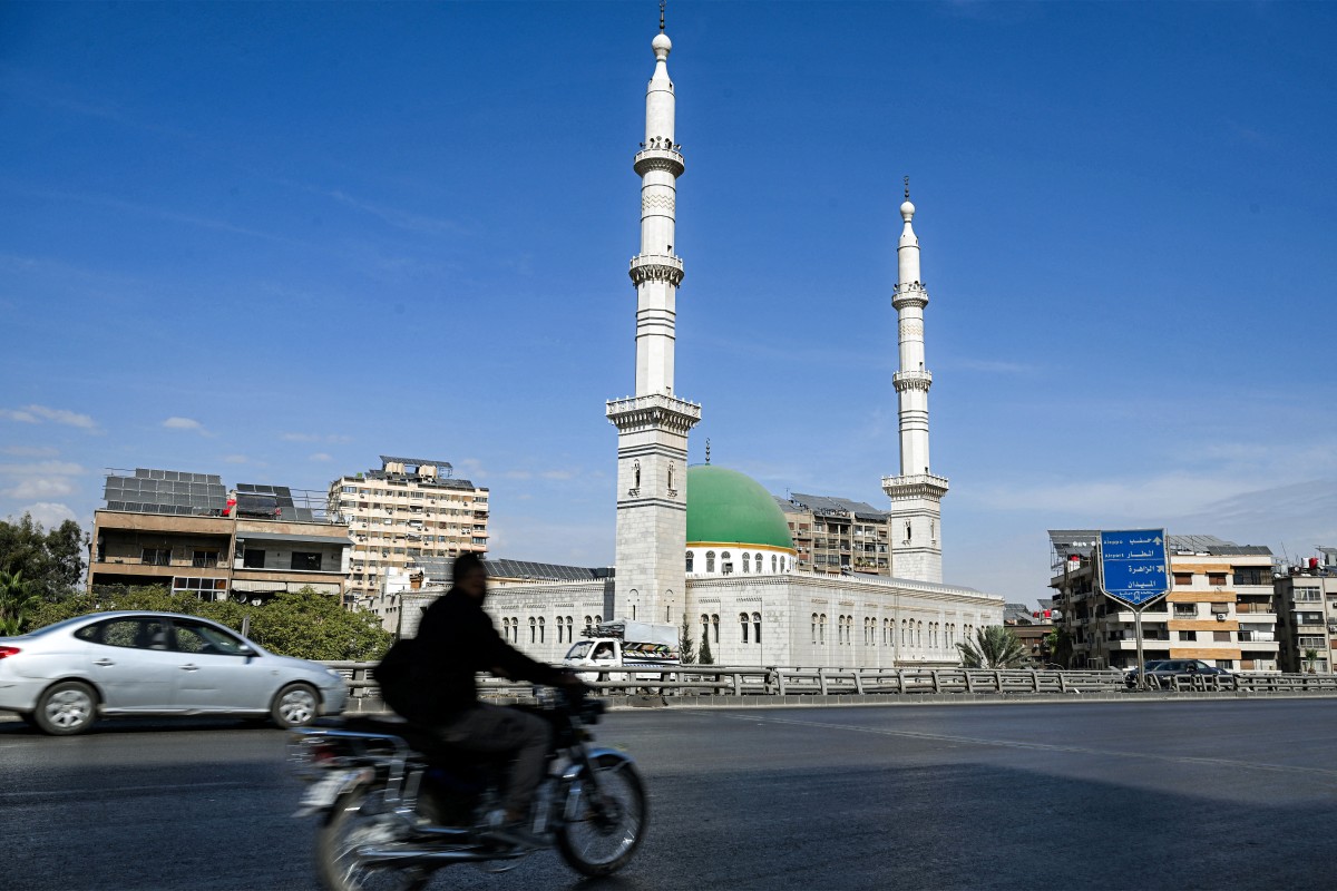 مسجد في دمشق. (ا ف ب)