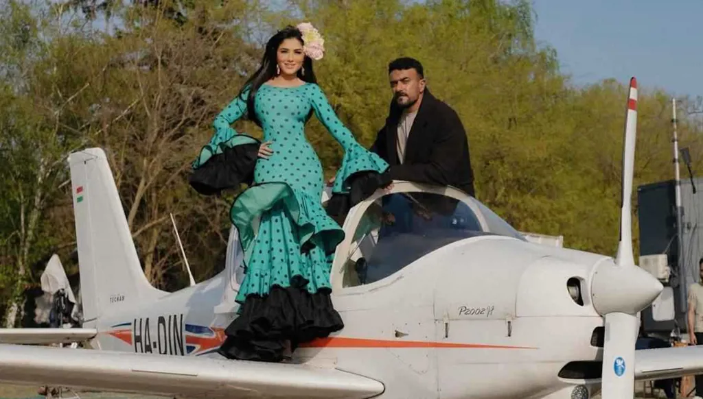 كواليس إصابة مي عمر في فيلم "شمشون ودليلة" مع أحمد العوضي