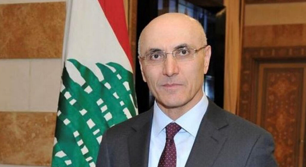 وزير الداخلية اللبناني احمد الحجار