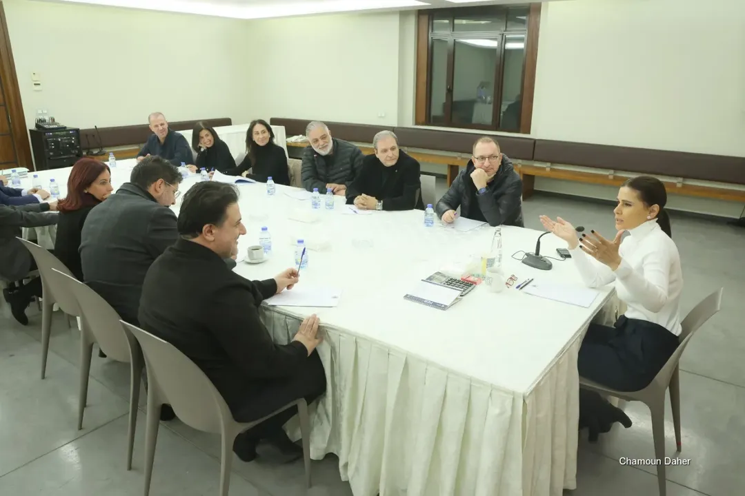 ملحم زين في معراب للتحضيرر لحتله في مهرجانات الارز الدولية 2026 (انستغرام)