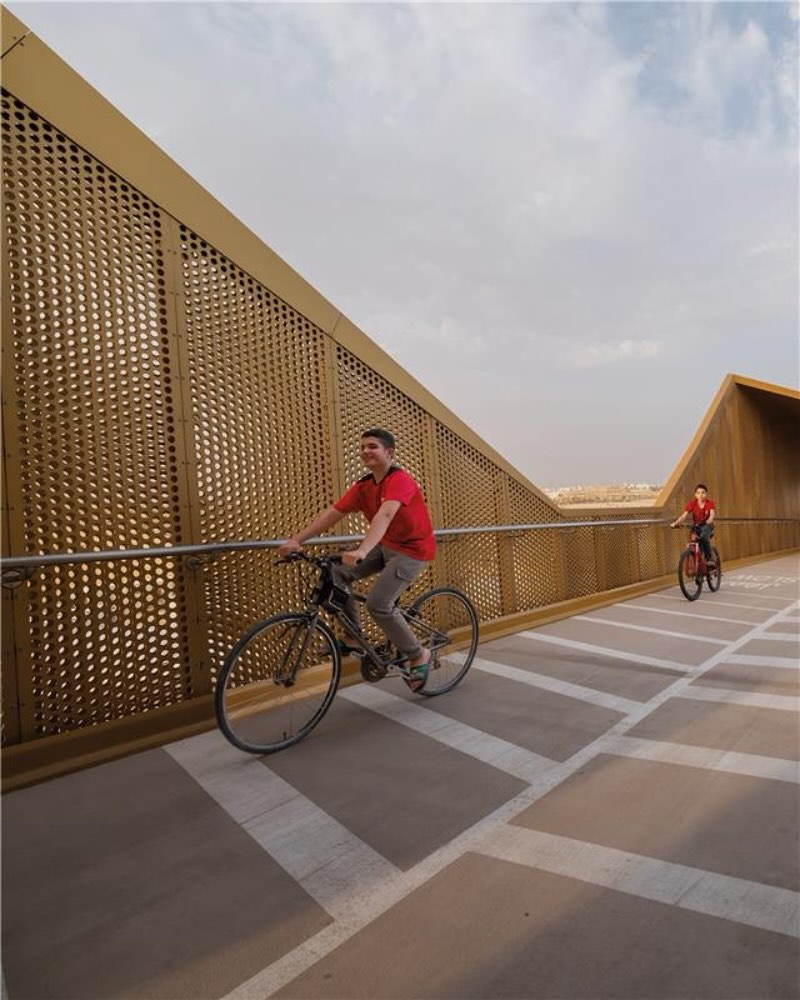 المسار الرياضي في الرياض (من حساب المسار الرياضي الرسمي في إنستغرام).