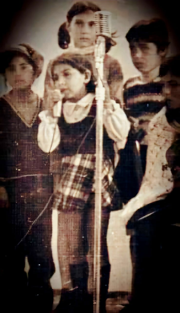 اميمة الخليل في صغرها