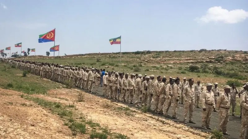 عناصر في الجيش الإريتري (أ ف ب)