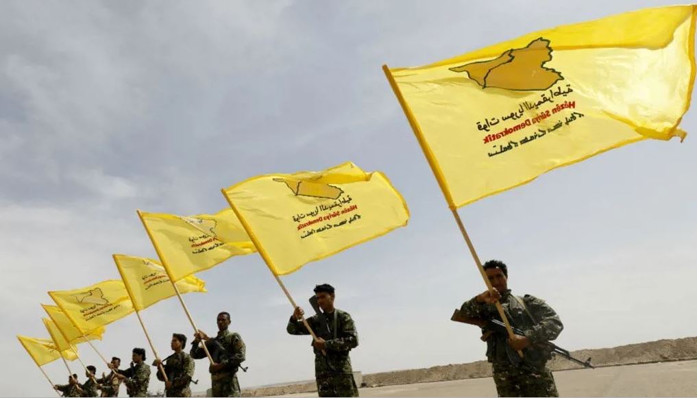 عناصر من قسد (أ ف ب)