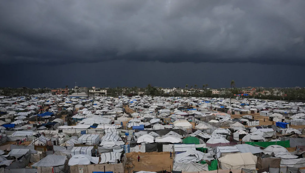 Chilly Gaza braces for more winter rain and word of any progress in ceasefire talks