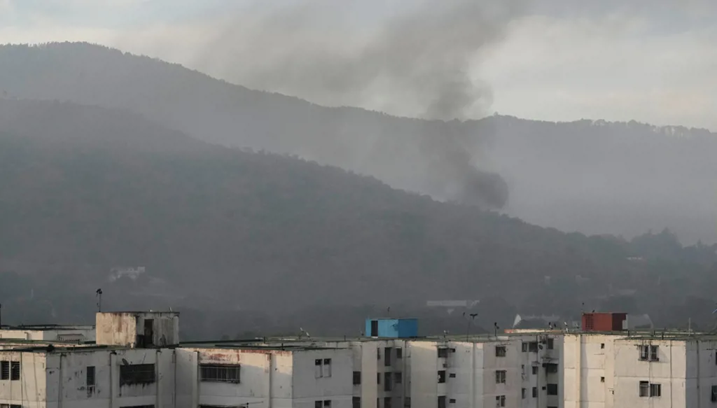 US strikes Venezuela and says its leader has been captured and flown out of the country