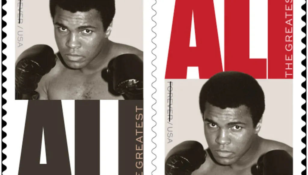 Muhammad Ali will be honored with a commemorative US postage stamp
