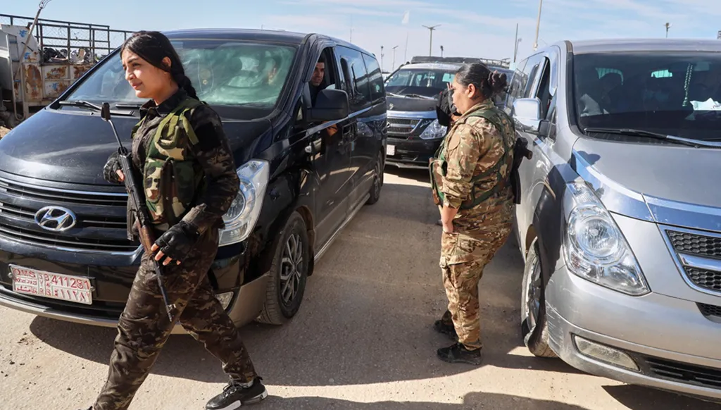 Australian citizens with alleged ISIS ties depart Syria’s Roj camp for repatriation