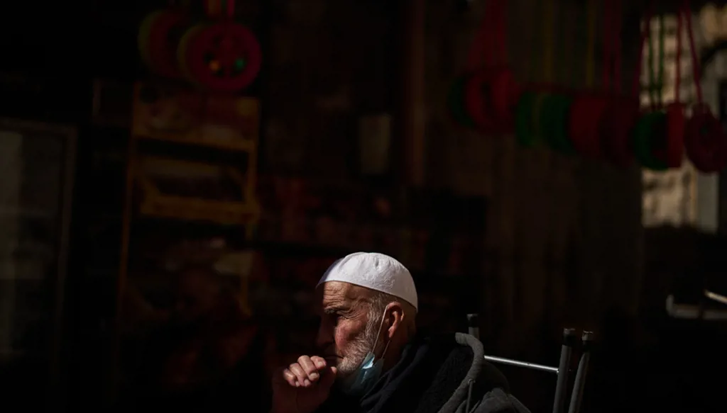 Ramadan's first Friday prayers are held at Jerusalem's Al-Aqsa Mosque (AP)