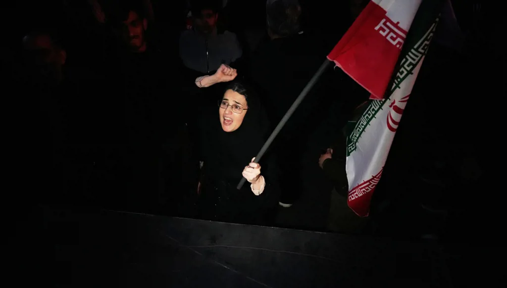 Photos from inside Iran as strikes boom across the capital, Tehran, for a third day (AP)