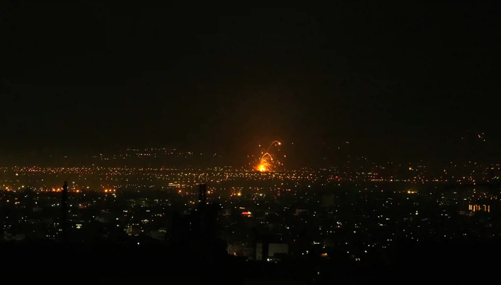 Photos from inside Iran as strikes boom across the capital, Tehran, for a third day (AP)