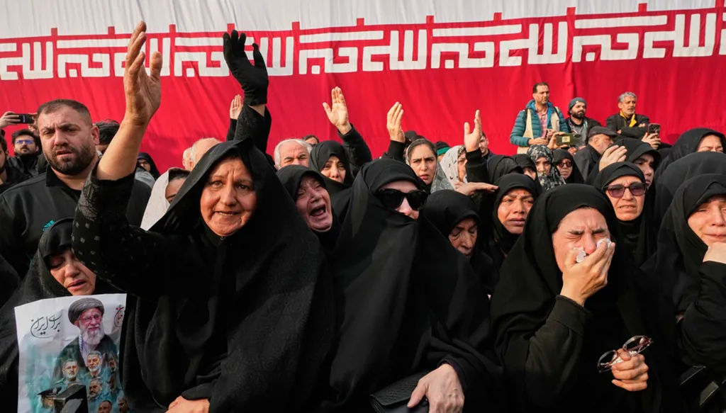 Trump urges US allies to send warships to Strait of Hormuz as Iran vows to retaliate (AP)