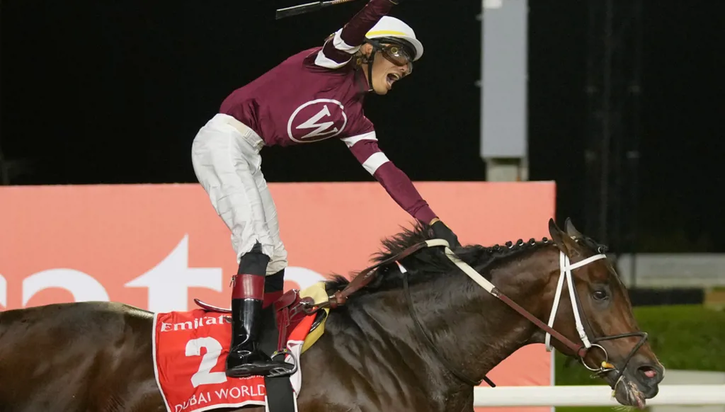 Magnitude wins Dubai Gold Cup after $12M race goes ahead despite the war in Iran(AP)