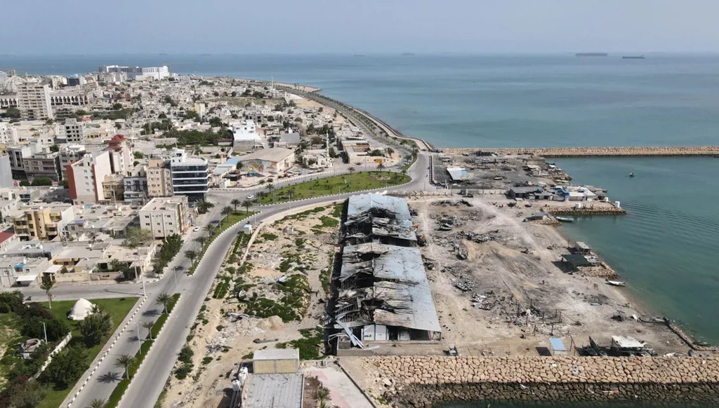 Iran reopens Strait of Hormuz, but threatens to close it again as the US maintains its blockade