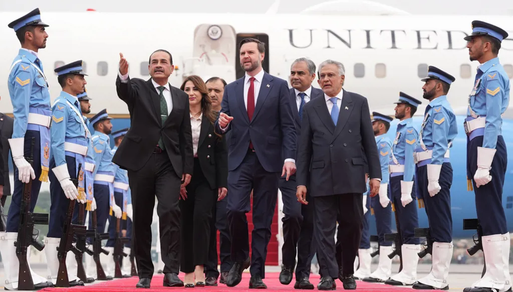 3-way talks with the US and Iran begin in Pakistan after earlier indirect discussions (AP)