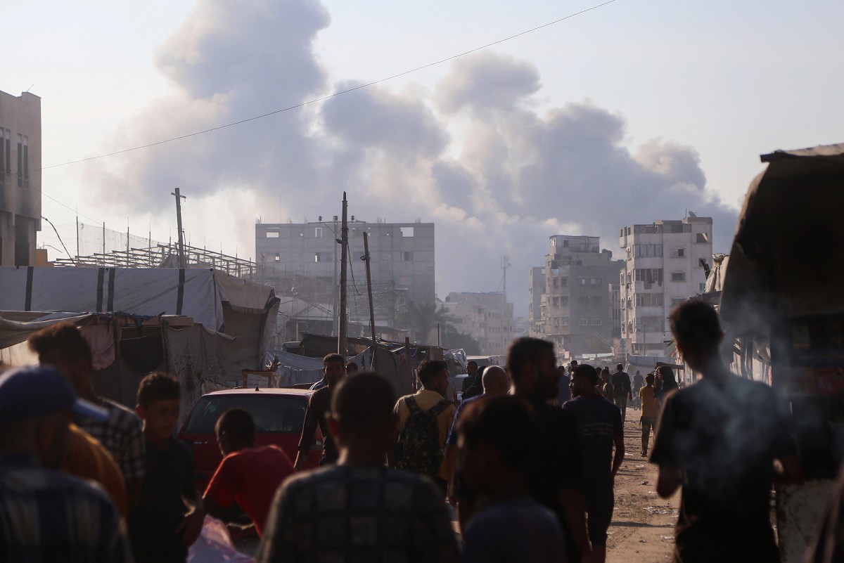 قصف إسرائيلي على غزة (أ ف ب)