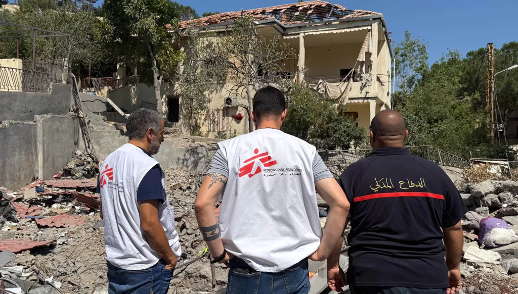 تقرير "أطباء بلا حدود": إلى أيّ بيوت تعود العائلات المهجرة في لبنان؟