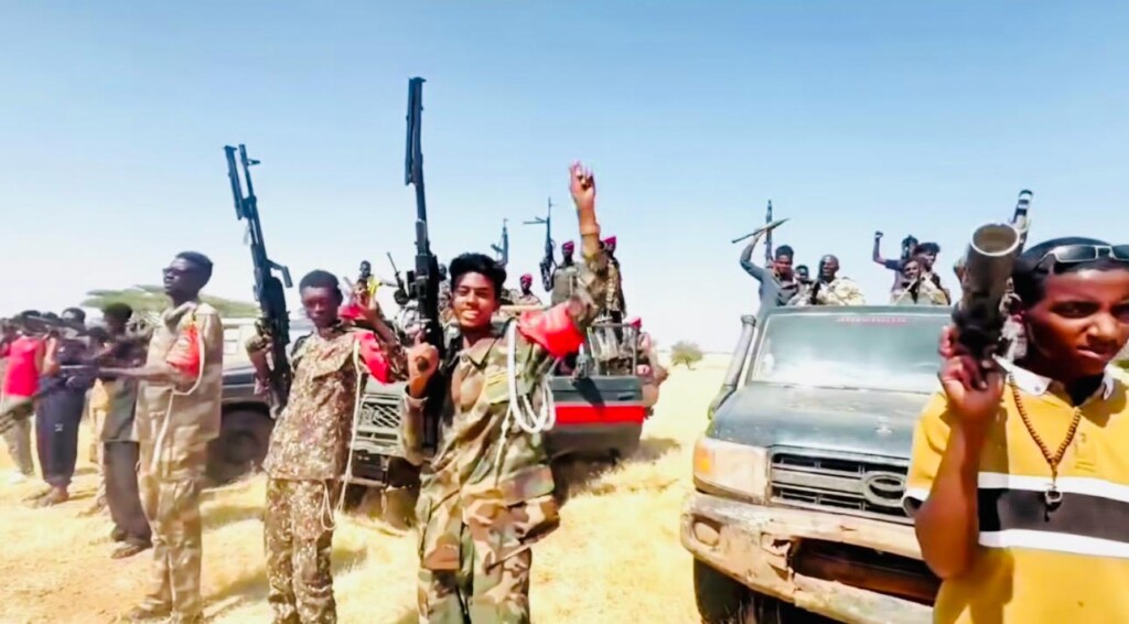 أطفال جندهم الجيش السوداني لمناصرته في معارك كردفان (وكالات)