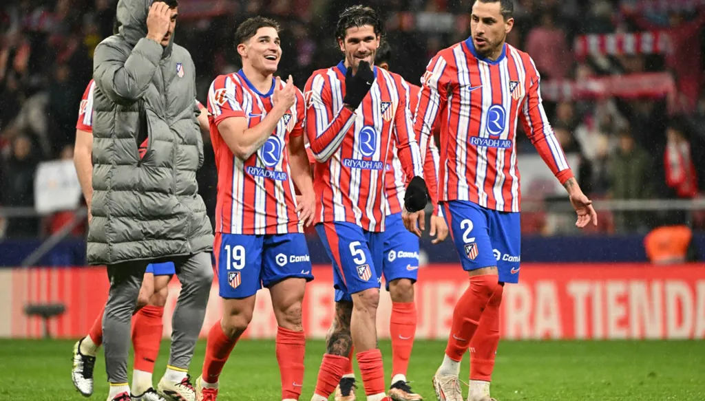 سيميوني يمتدح جهود لاعبي أتليتيكو مدريد