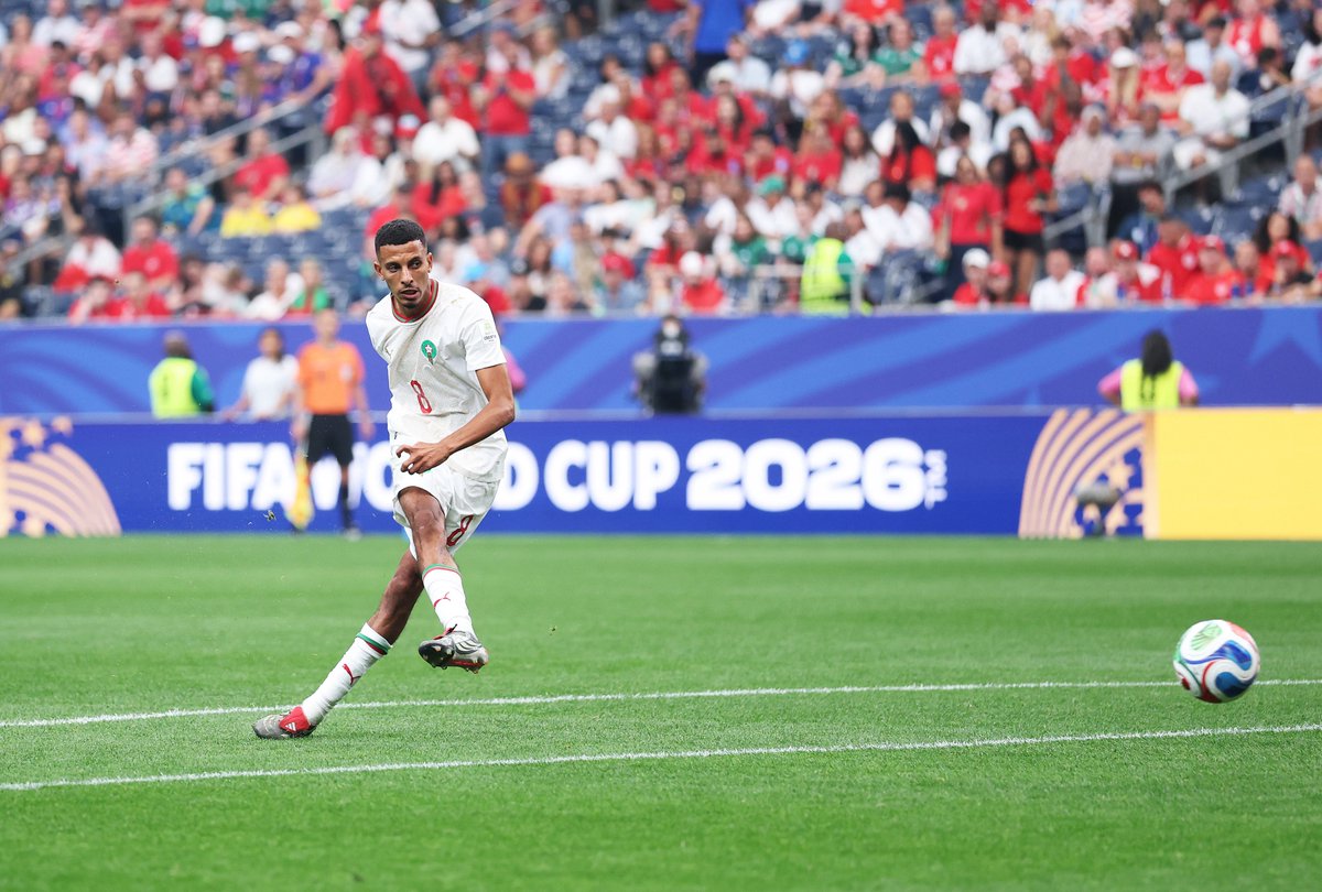 أوناحي يفتتح التسجيل للمغرب في شباك كندا. (وكالات)