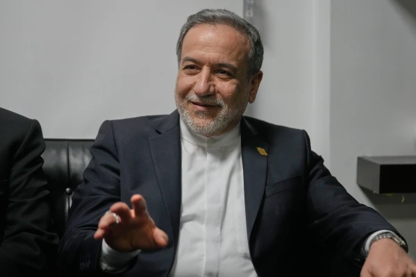 Iranian Foreign Minister Abbas Araghchi. (AP)