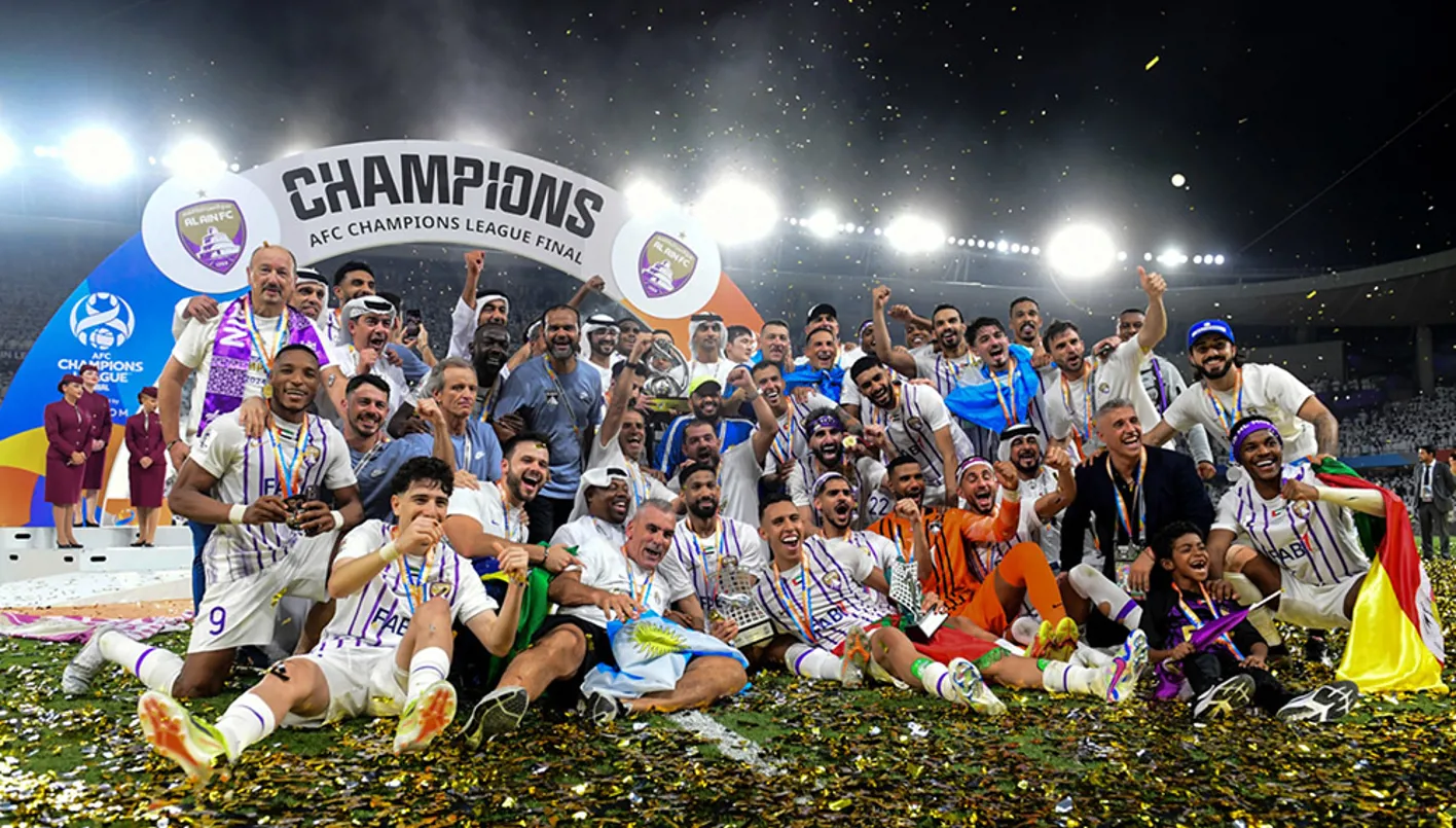 العين والوصل يتصدّران حصاد الكرة الإماراتية عام 2024