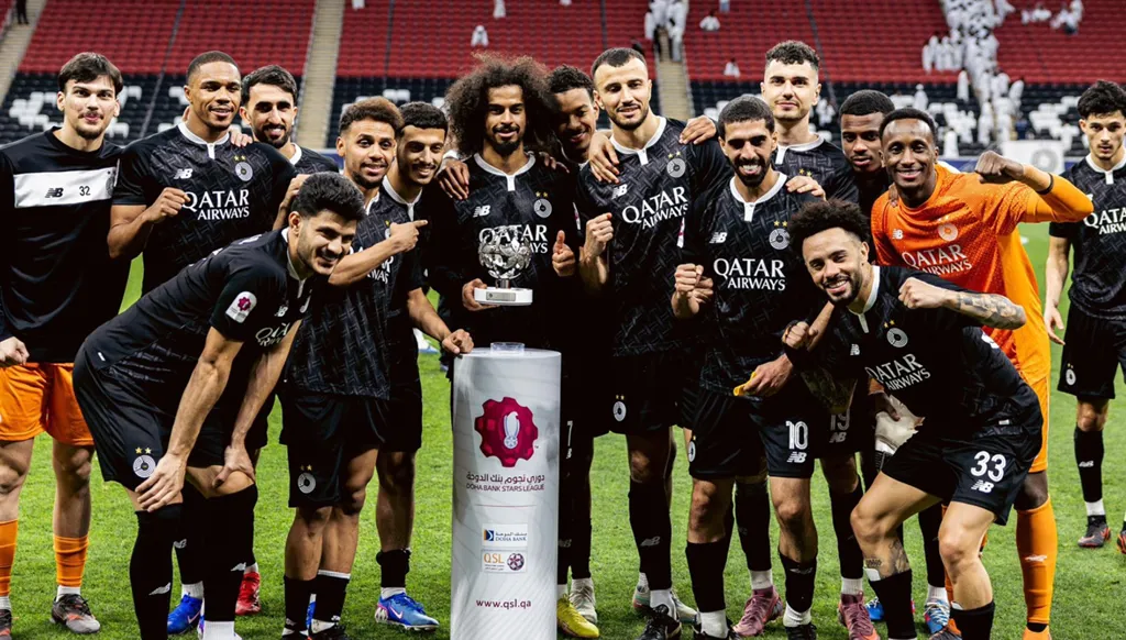 السد بطلاً للدوري القطري للمرّة الثالثة توالياً