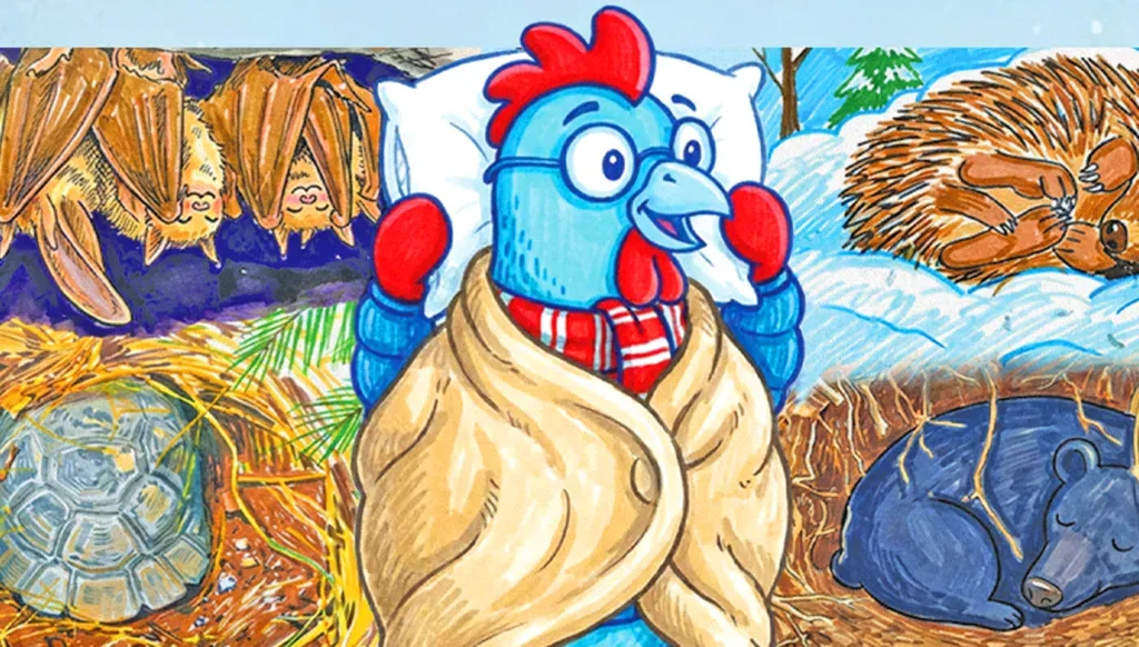 How do animals survive the cold?