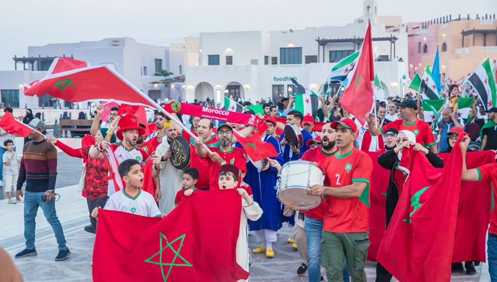 مسيرة بالمئات قبل انطلاق كأس العرب 2025 في قطر