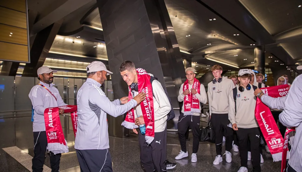 النمسا وكوستاريكا في الدوحة استعداداً لكأس العالم تحت 17 سنة