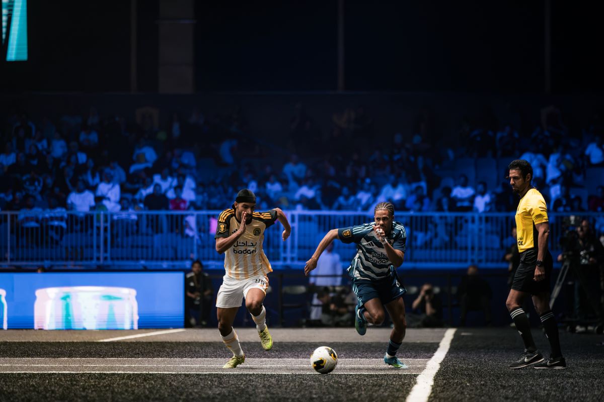 من إحدى مباريات دوري الملوك 2026 في الرياض.