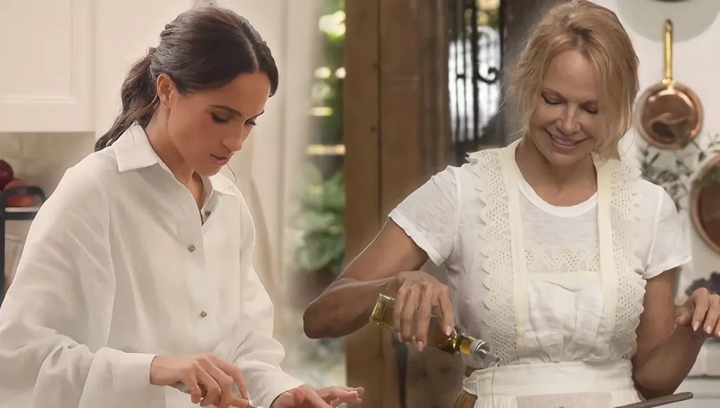 باميلا أندرسون تكسر صمتها بشأن تقليد ميغان ماركل لها (فيديو)