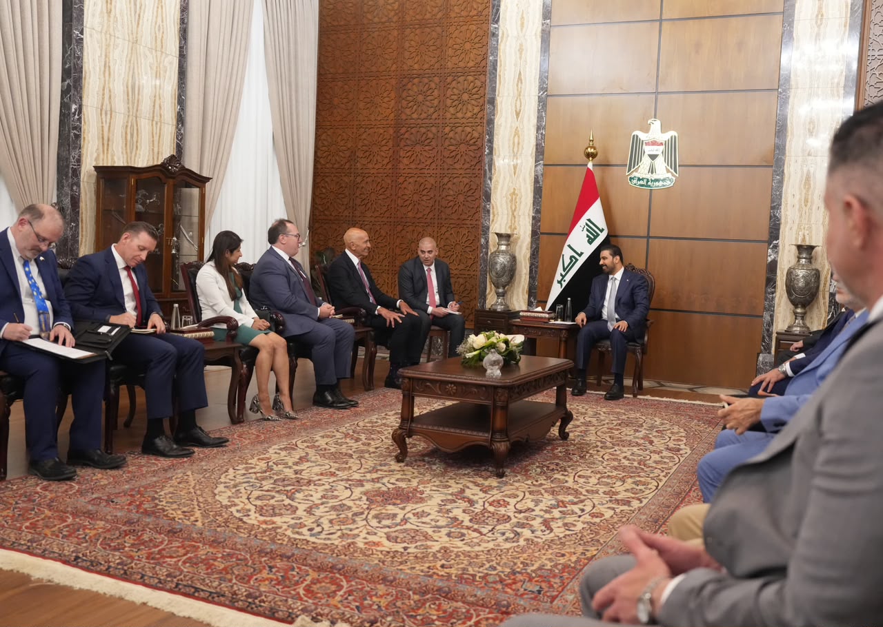 لقاء برّاك والزيدي (المكتب الإعلامي لرئيس مجلس الوزراء العراقي)