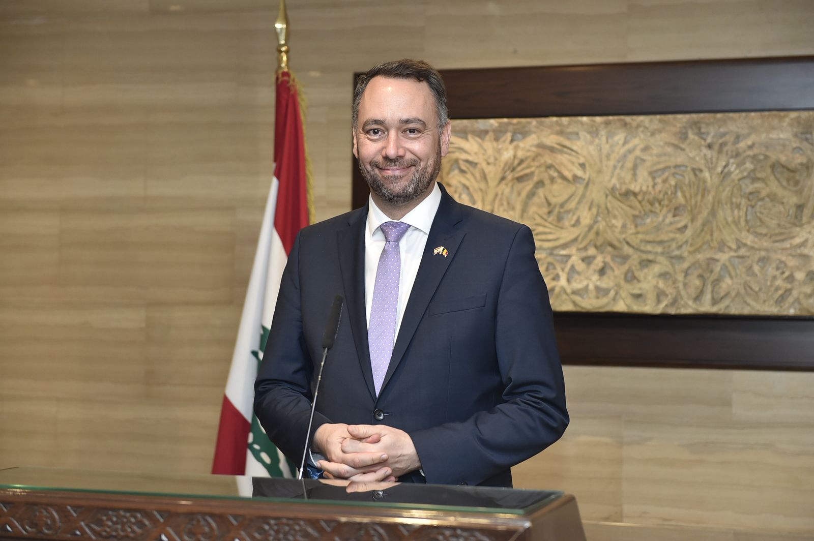 نائب رئيس مجلس الوزراء ووزير الخارجية البلجيكي ماكسيم بريفو (مجلس النواب)