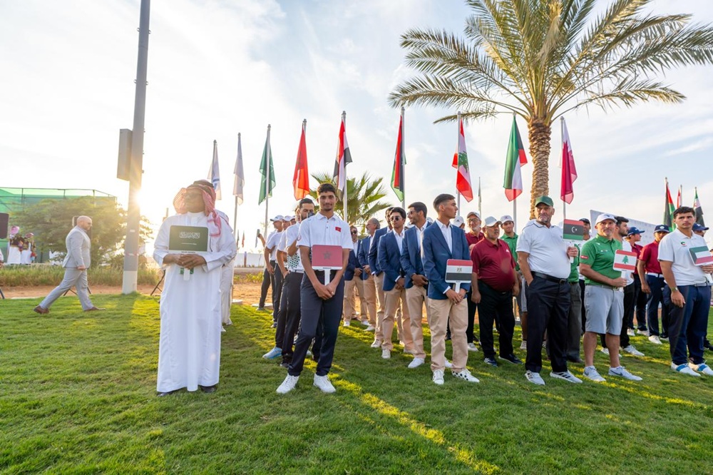 الرياض تحتفي بانطلاق البطولة العربية للغولف. (وكالات)