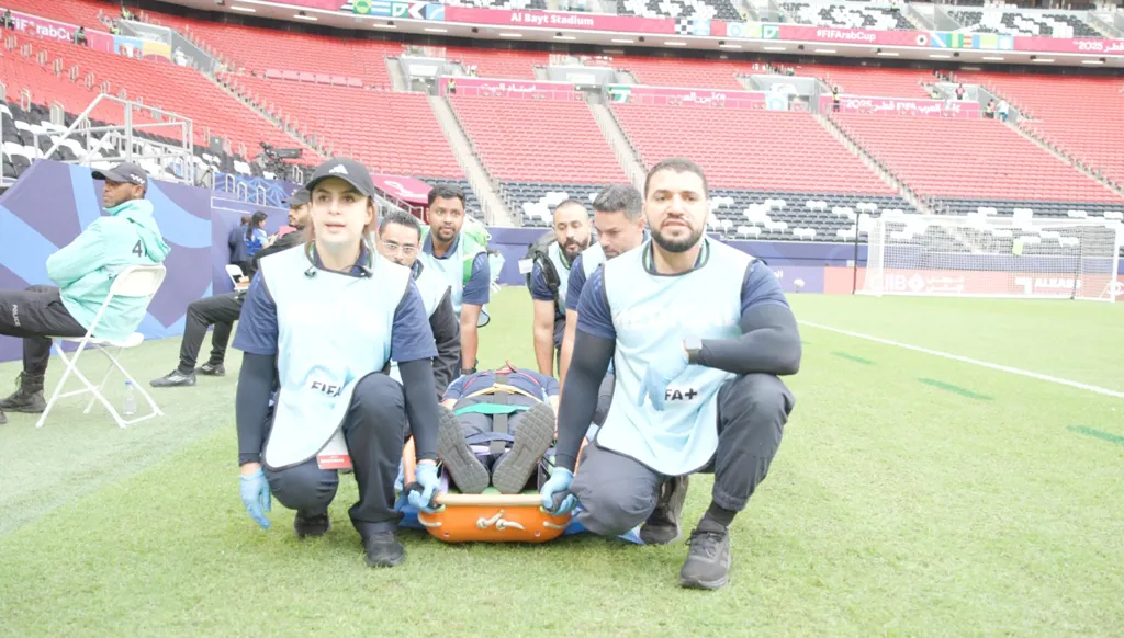 خدمات طبية شاملة لتجربة آمنة للاعبين والمشجعين في كأس العرب 2025