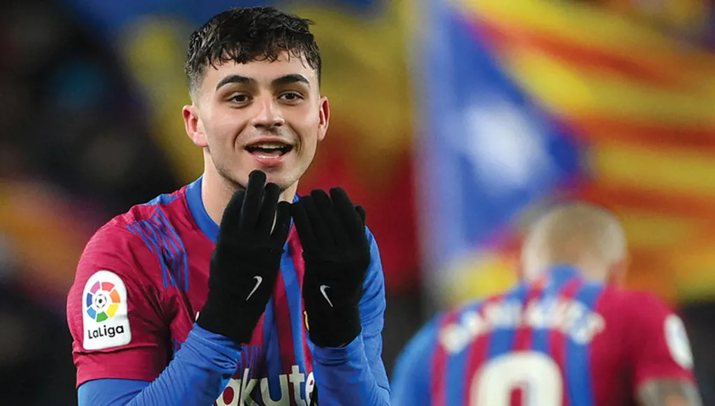 برشلونة يحسم موقفه من اهتمام مانشستر سيتي بضم بيدري
