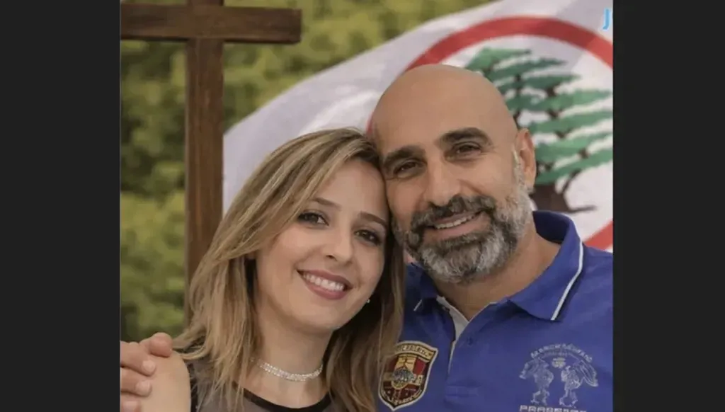 بيار معوّض وزوجته (إكس).