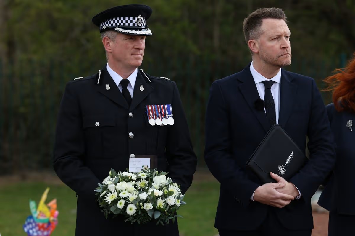 جنازة طفل أوكلاند (Newcastle Chronicle)